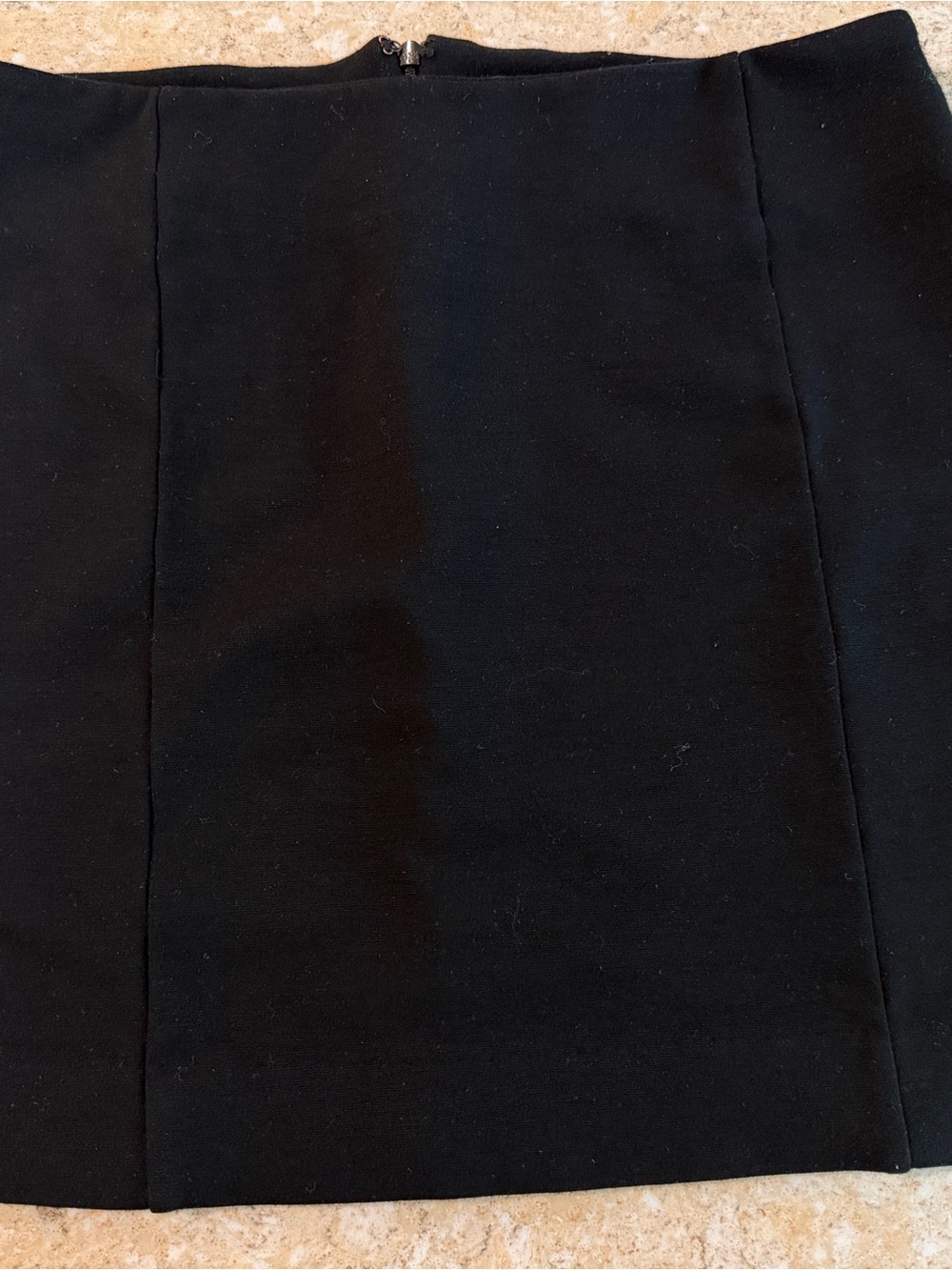 White House Black Market Black Knit Miniskirt